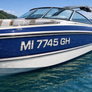 Master Series Domed Lettering Boat Registration Numbers Plain Chrome DOMED NUMBERS 16 PCS KIT