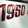Jetski lettering registration numbers