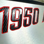 Jetski lettering registration numbers