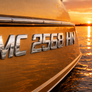 Modern Chrome 3D Boat Registration Numbers – Premium Marine-Grade Lettering 16 PCS