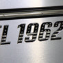 USA Domed Boat Registration Numbers – 3D Raised Chrome & Black Stickers – Waterproof, Fade-Resistant, Easy Peel & Stick Vinyl Decals – Meets USCG Requirements