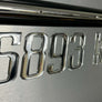 Premium Boat Registration Numbers β Raised Domed Marine Decals | Sleek Chrome Custom