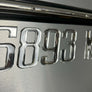 Premium Boat Registration Numbers β Raised Domed Marine Decals | Sleek Chrome Custom