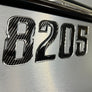 Carbon Fiber with Chrome Trim – Domed Boat Registration Numbers Custom