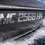 Modern Chrome 3D Boat Registration Numbers – Premium Marine-Grade Lettering 16 PCS