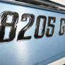 Carbon Fiber with Chrome Trim – Domed Boat Registration Numbers