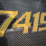 Gold Color Sport Style Raised Domed Boat Registration Lettering 16 PCS Kit