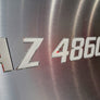 3d decals for boat registration number