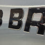 3d domed boat lettering