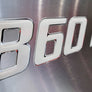 3d domed boat lettering raised