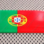 Portugal Flag Raised Clear Domed Lens Decal