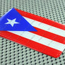 Puerto Rico Flag Raised Clear Domed Lens Decal