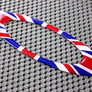 England UK Union Jack Flag Triumph Raised Clear Domed Lens Decal Oval