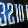 Block Series Domed Boat Registration Numbers Chrome Custom