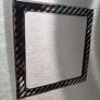 Carbon Fiber Printed Yearly Boat & Jet Ski State Registration Sticker Frame Domed Decal Set 3" x 3"