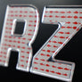 Fishing Series Boat Registration Numbers Domed Number Domed lettering Custom