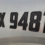 Speed Style 2020 Flat Black Emblem Boat & Jet Ski Registration Lettering Custom