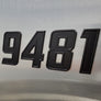 Speed Style 2020 Flat Black Emblem Boat & Jet Ski Registration Lettering Custom