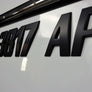 Matt Black Boat Registration Emblem