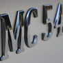 Pontoon Style Chrome Emblem Boat & Jet Ski Registration Lettering 16 PCS Kit
