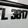 Matt Black Boat Registration Numbers Pro Speed Style Custom