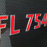 Color Inserted Speed Style 2020 Chrome Emblem Boat & Jet Ski Registration Lettering