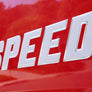 Pro Speed Domed Boat Registration Numbers White Center Chrome Outline RAISED NUMBERS 16 PCS KIT