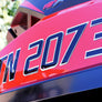 Sport Series Domed Boat Registration Numbers & Lettering Black & Chrome
