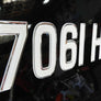 Super Wake Domed Lettering White Center / Chrome Outline Clear Lens