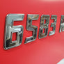 Speed Style Plain Chrome Emblem Boat & Jet Ski Registration Lettering Custom