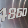 boat id number stickers domed