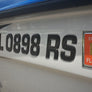 boat license number stickers