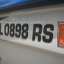 boat license number stickers