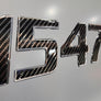vinyl boat numbers domed