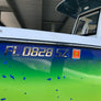 Sport Series Chrome Emblem Boat Registration Numbers 3D Raised LETTERING 16 PCS KIT