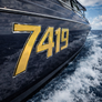 Domed Boat Registration Numbers – Raised Marine-Grade Decals | Sport Gold Custom