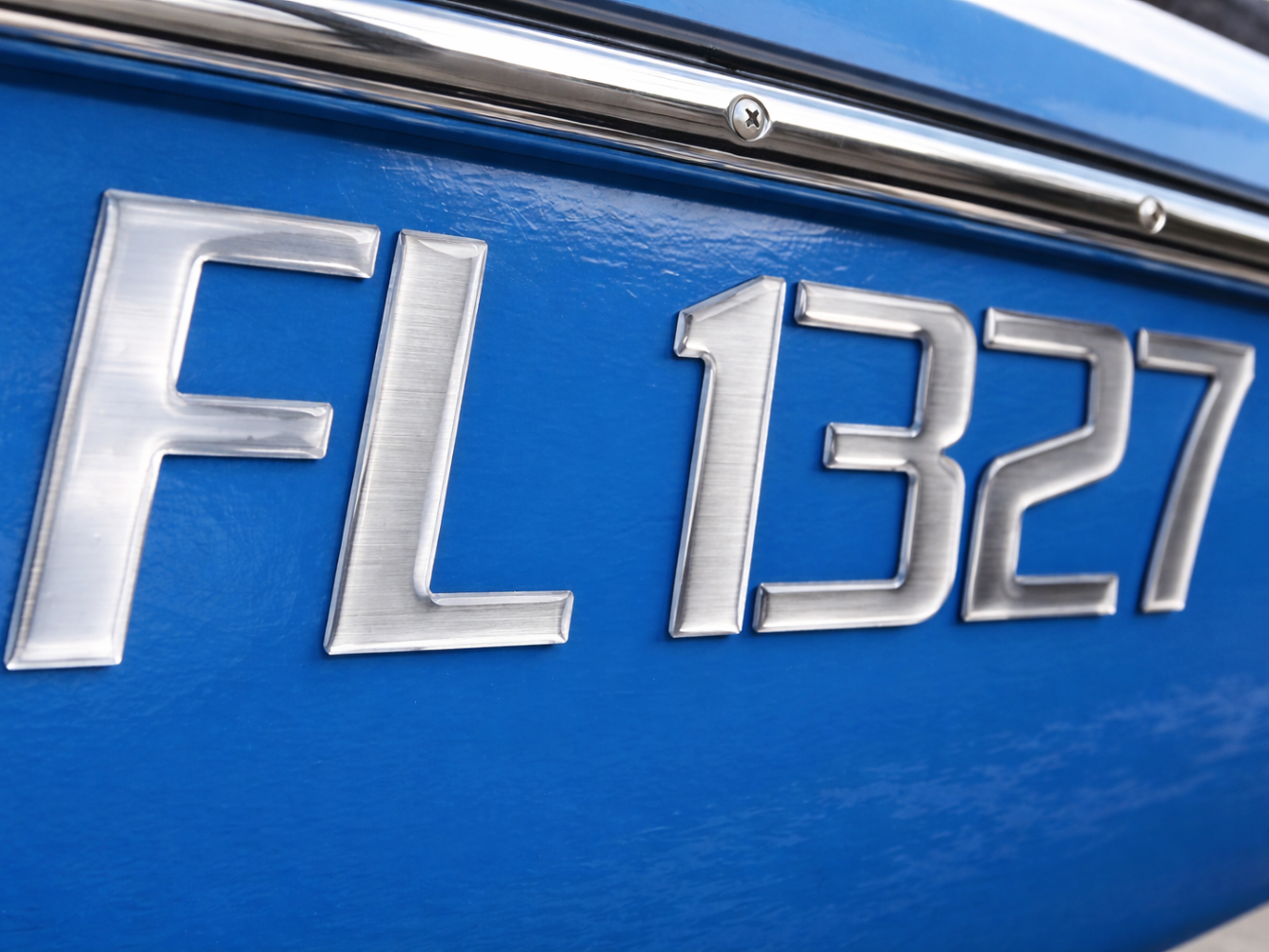Boat Number Letters – Custom Marine Registration Decals for Boats – 3D ...