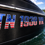 USA Boat & Jet Ski Registration Numbers Domed Number Domed Lettering Custom