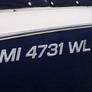 Premium Boat Registration Numbers 3” – Raised 3D Domed Marine Decals Custom