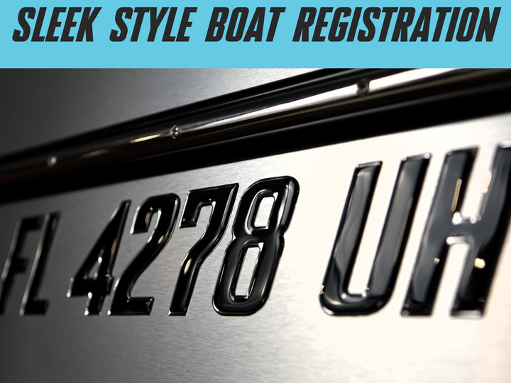 Boat Numbers Raised & Domed Boat Registration Numbers | 3D Lettering – 3D Lettering ...
