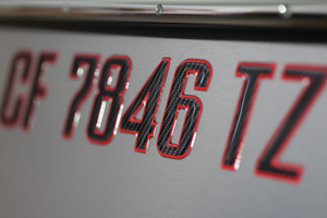 decals or stickers that are made to match the color of your boat