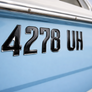 Boat & Jet Ski Registration Numbers Domed Number Domed Lettering 16
