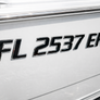 Boat Registration Numbers – Marine-Grade Waterproof Vessel Registration Decals Custom