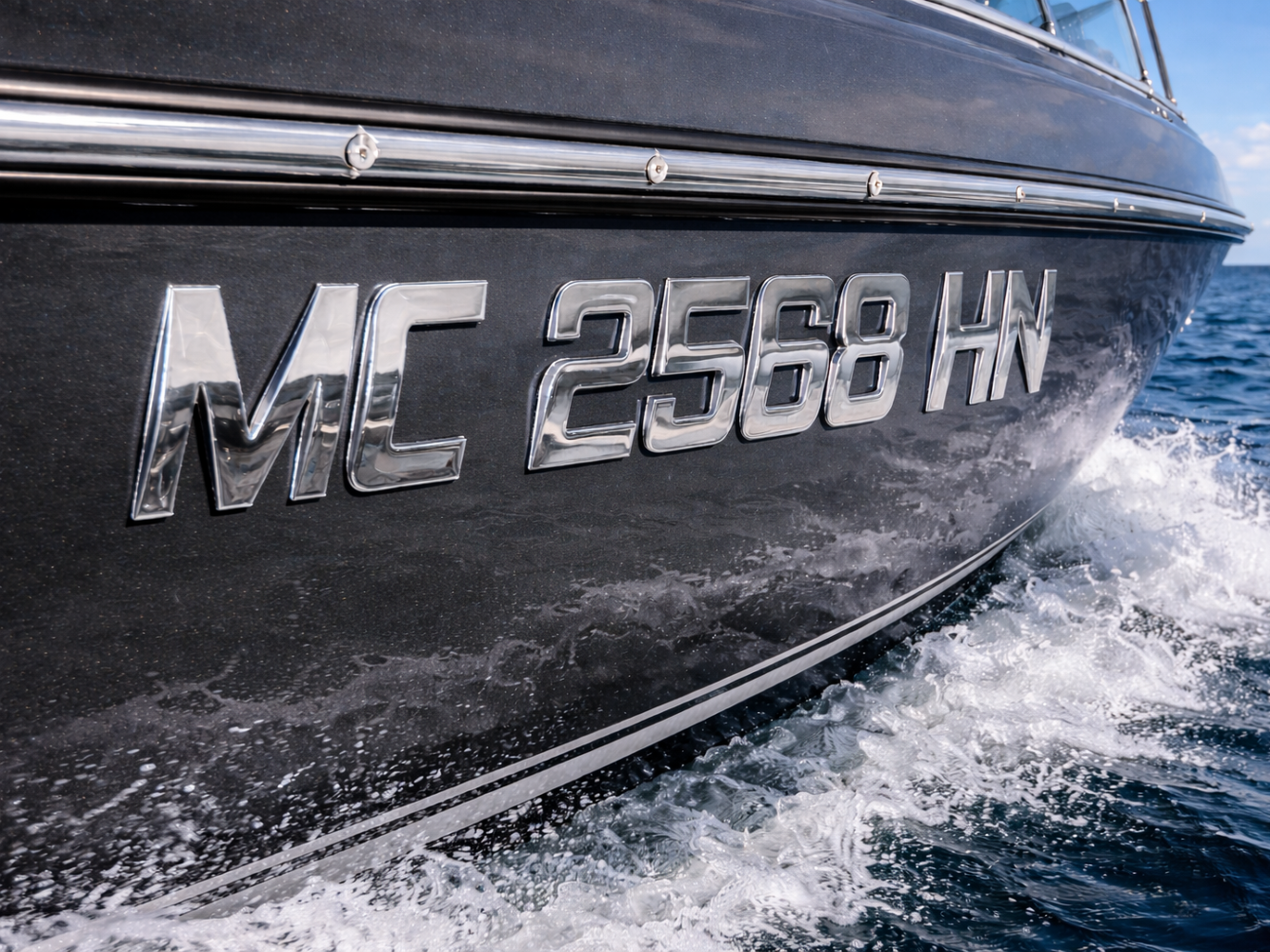 Not sure where to place your numbers? Read our boat registration ...