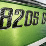 Carbon Fiber with Chrome Trim – Domed Boat Registration Numbers