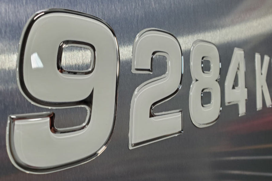3d boat numbers and letters