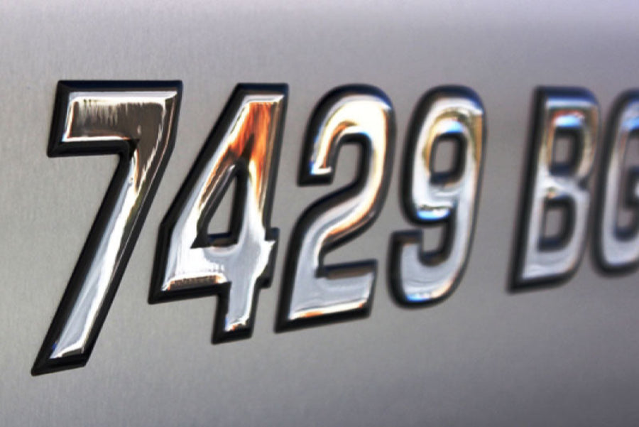 3d vinyl boat registration numbers