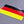 Germany Flag Raised Clear Domed Lens Decal 4"x 2.5"
