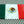 Mexico Estados Unidos Mexicanos Flag Raised Clear Domed Lens Decal