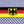 Germany Flag Raised Clear Domed Lens Decal 3"x 1.4"